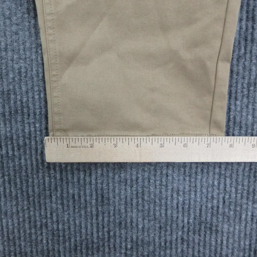 Hawker Rye Pants Mens 38 Brown Chino Athletic Straight Flat Front 37x30.5* NWT